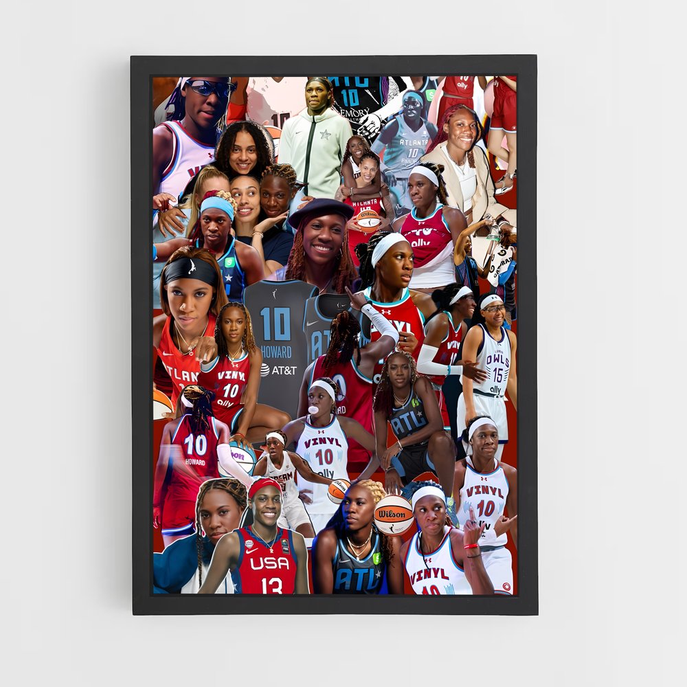 Poster NBA All-Stars – affiche Basketball (vue 2)